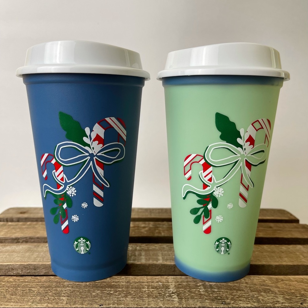 STARBUCKS Holiday Color Changing Hot Reusable Cup